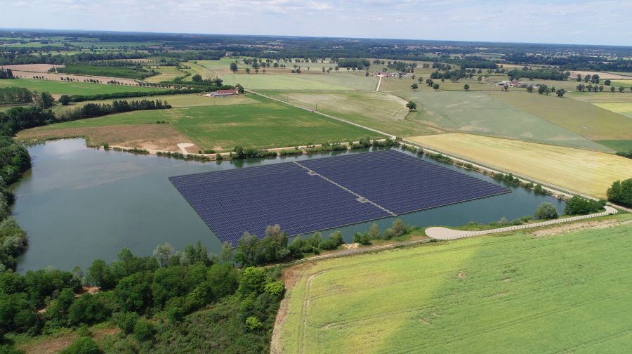 PHOTOVOLTAÏQUE FLOTTANT ET PAYSAGE :