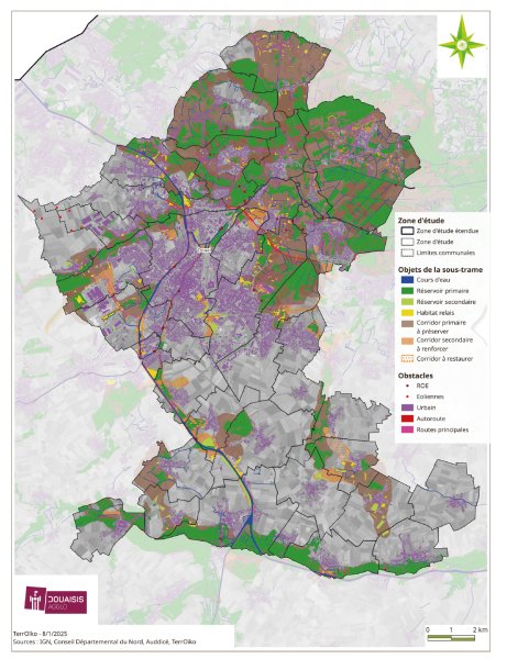 Le renouvellement de la trame verte et bleue de Douaisis Agglo 
